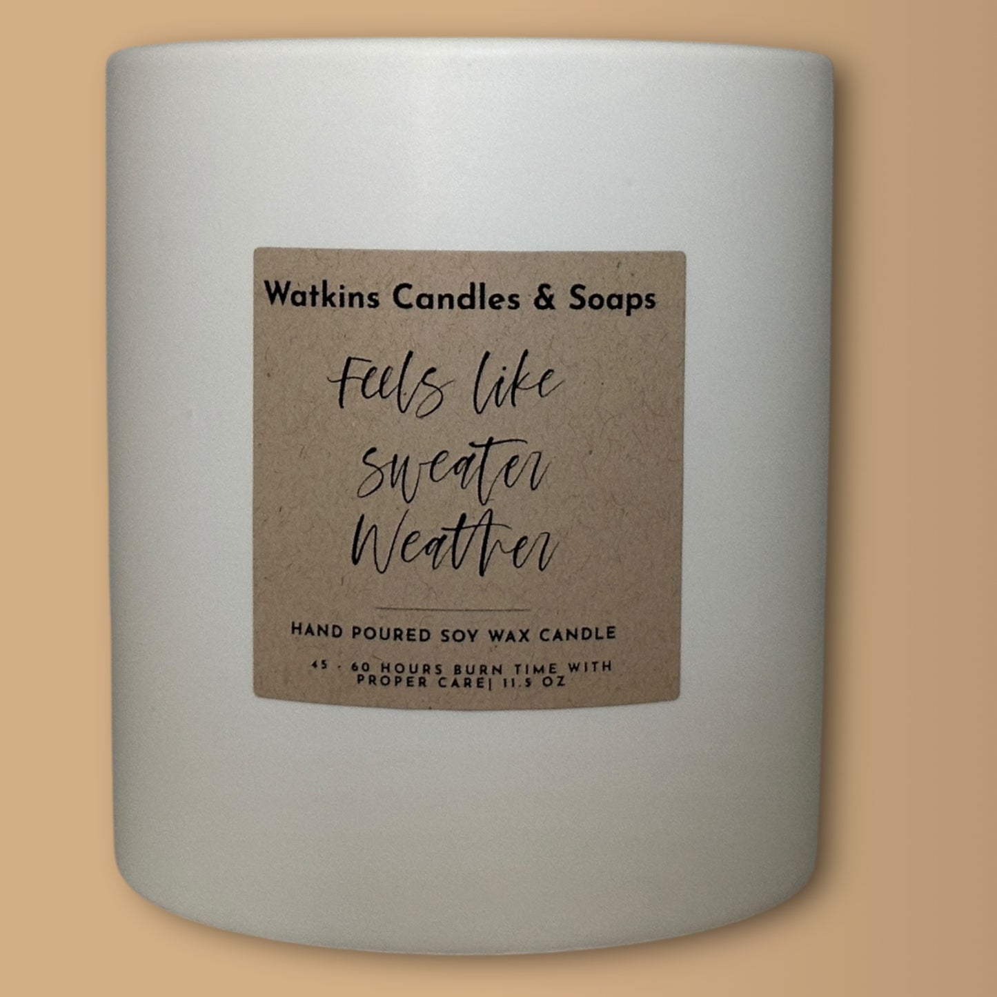 Feels Like Sweater Weather Candle